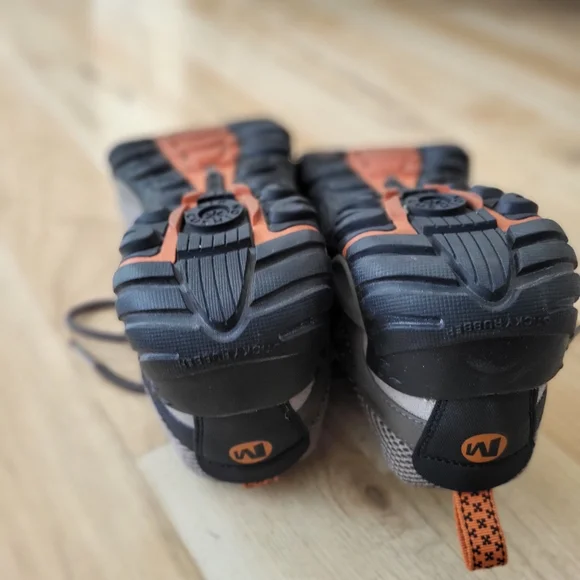 Merrell Men's Athletic Shoes in Gray and Orange Sz 10 - Picture 5 of 7